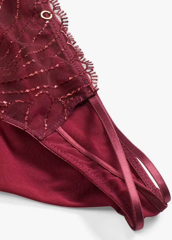 Truse i forseggjort, brodert materiale, bonprix