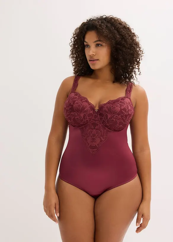 Stringbody med polstrede stropper, bonprix