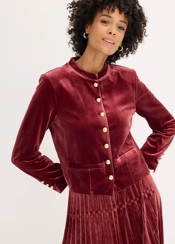 Fløyelsjakke, bonprix