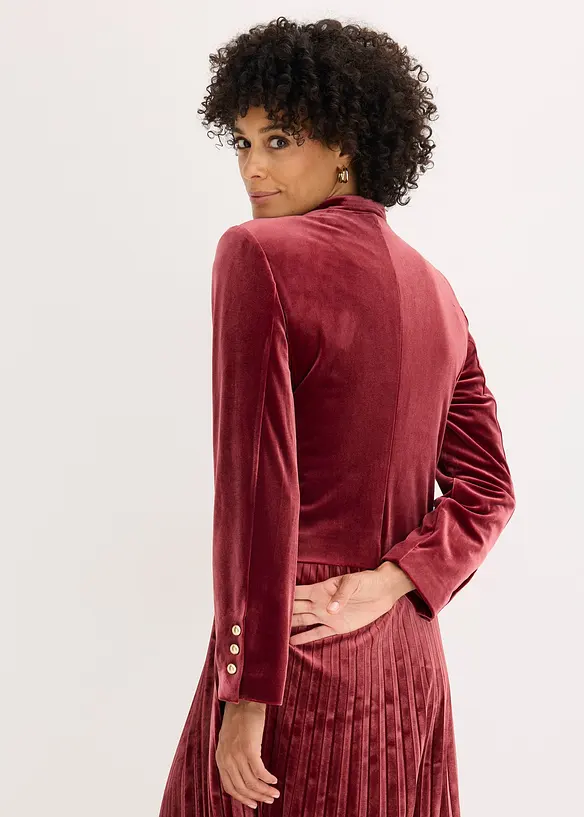 Fløyelsjakke, bonprix