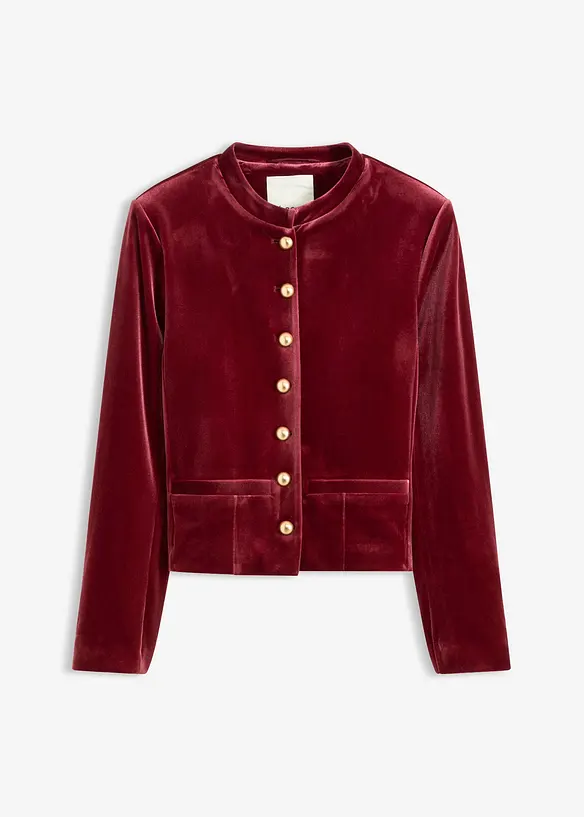 Fløyelsjakke, bonprix