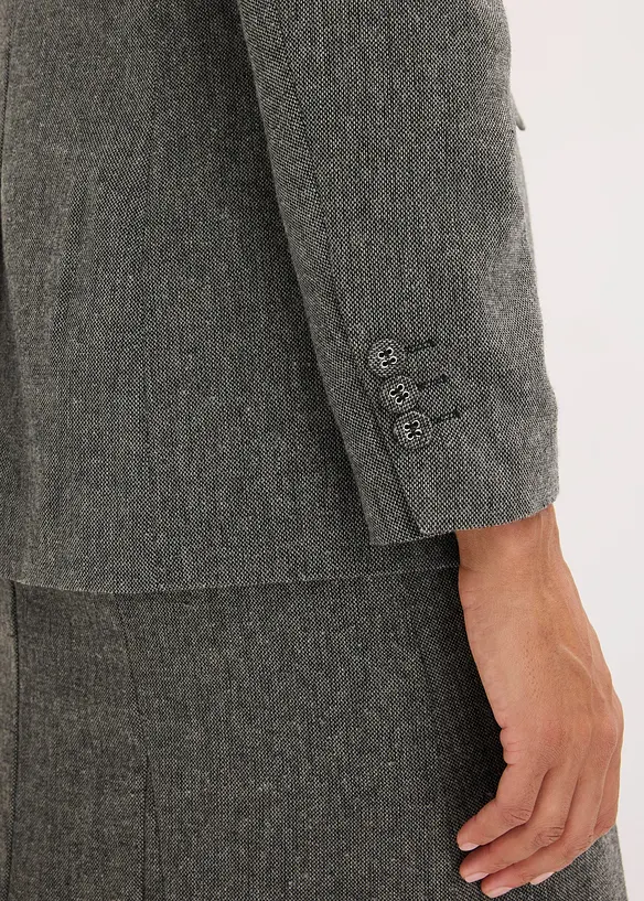 Blazer i tweed-stil, bonprix
