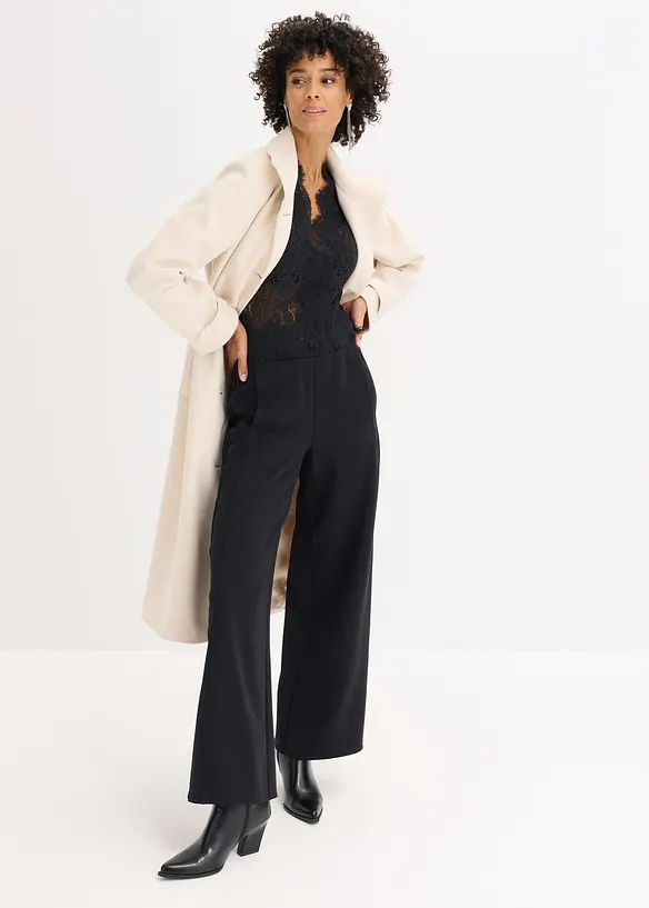 Vest i blondemateriale, bonprix