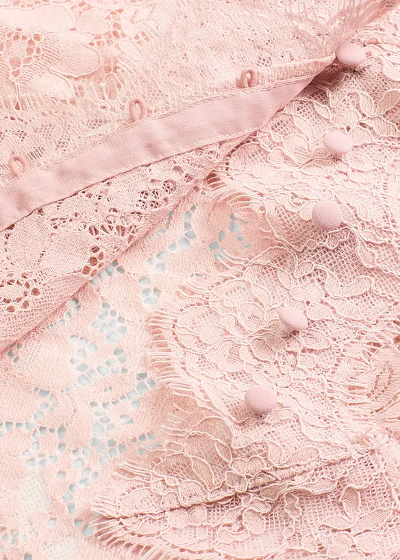 Vest i blondemateriale, bonprix