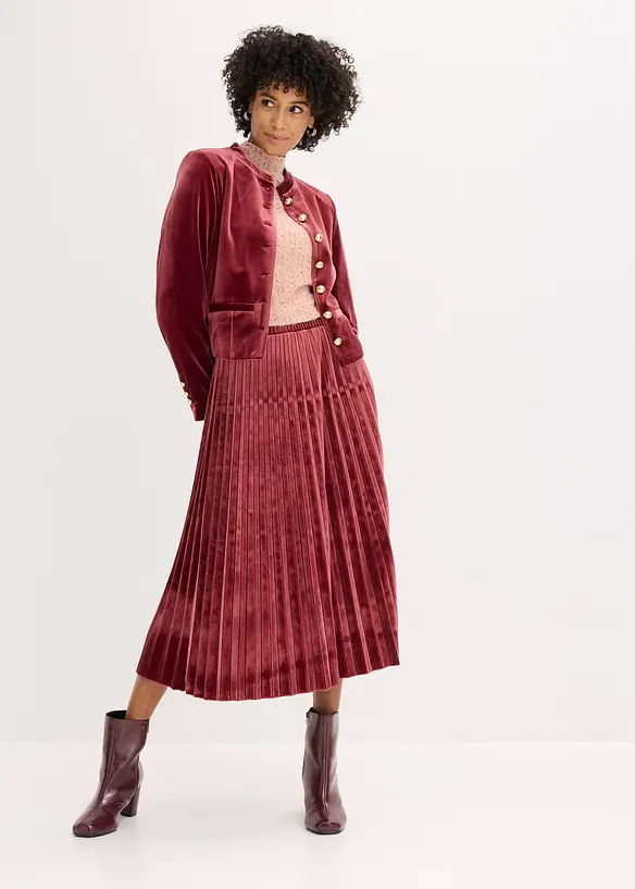 Blondetopp med høy hals, bonprix