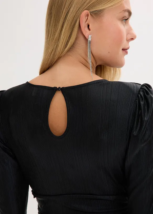 Minikjole med glitter, bonprix