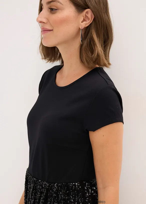 Jerseykjole i viskosemiks, bonprix