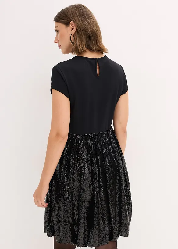 Jerseykjole i viskosemiks, bonprix