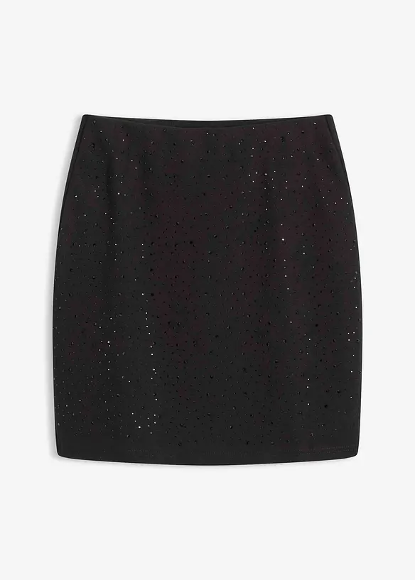 Miniskjørt i Punto di Roma-materiale, bonprix