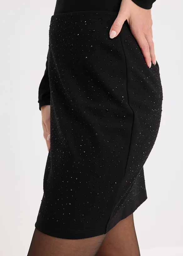 Miniskjørt i Punto di Roma-materiale, bonprix