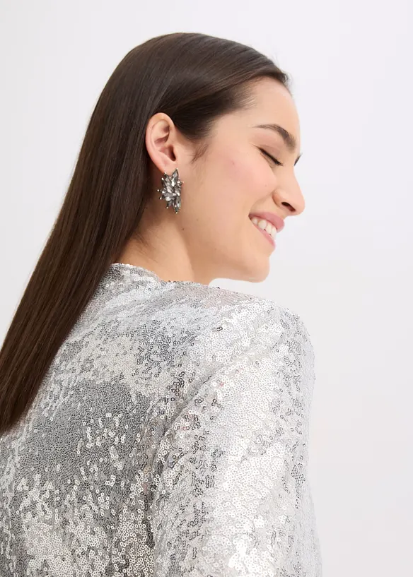 Paljettblazer, bonprix