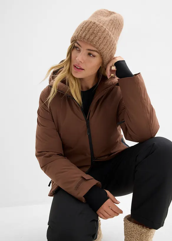 Skijakke med snølås, bonprix