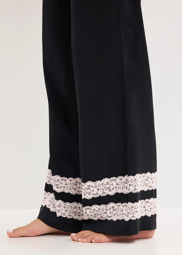 Pyjamas i myk viskosemiks, bonprix