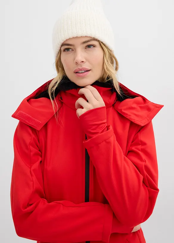 Vannavvisende, varmt f&ocirc;ret skidress i softshellmateriale, bonprix