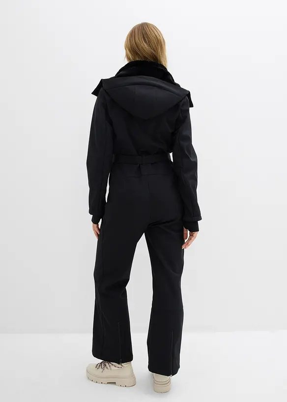 Vannavvisende, varmt fôret skidress i softshellmateriale, bonprix