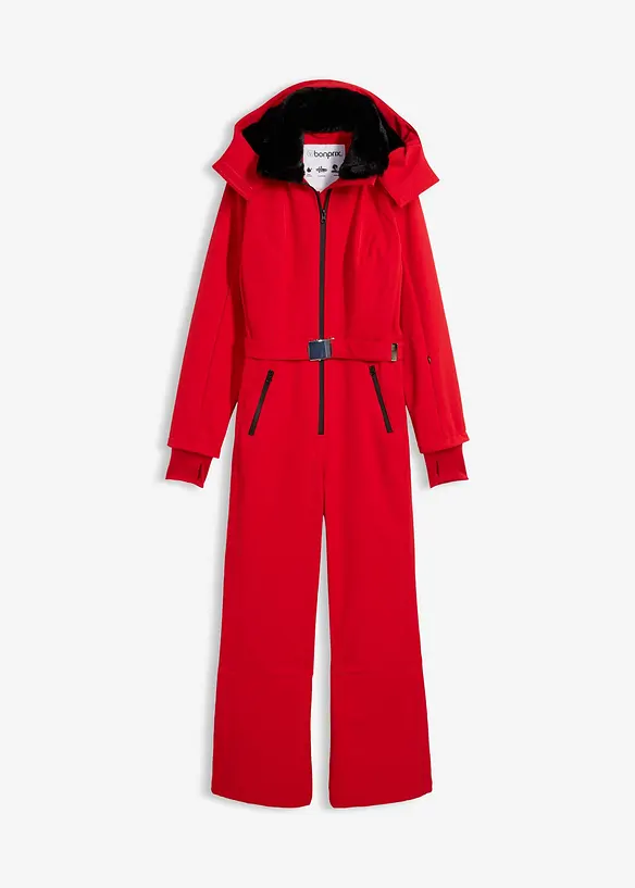 Vannavvisende, varmt f&ocirc;ret skidress i softshellmateriale, bonprix