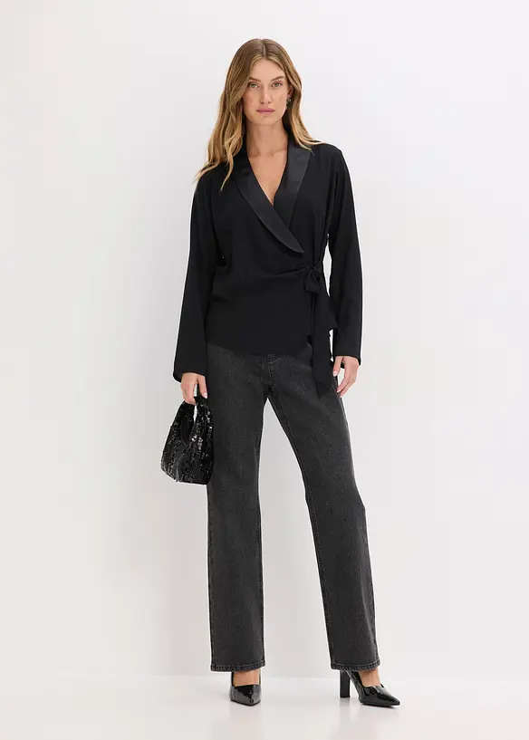 Omslagsbluse, bonprix