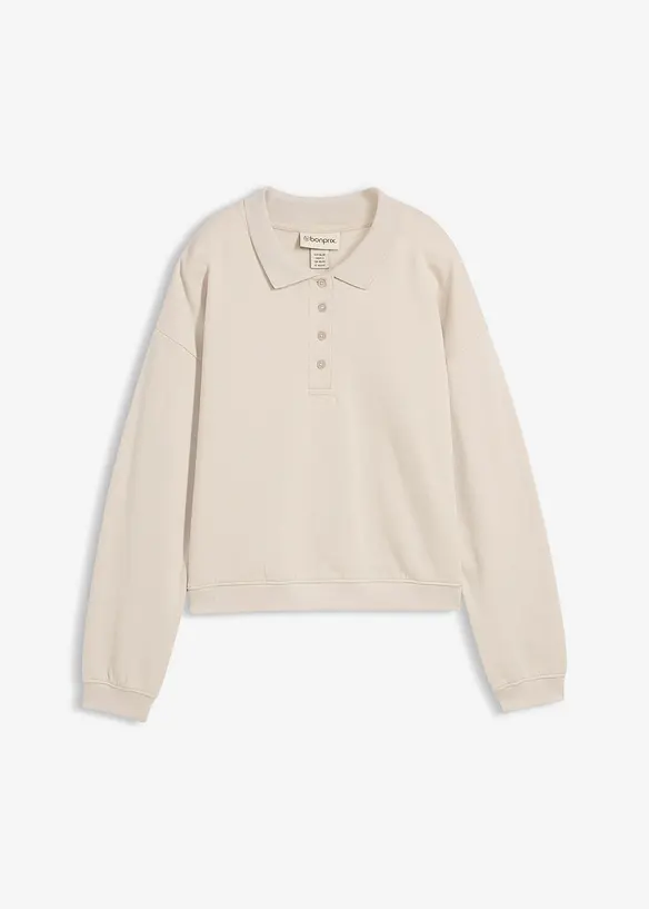 Sweatshirt i 100% økologisk bomull, bonprix