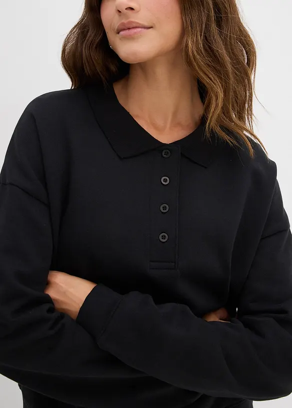 Sweatshirt i 100% økologisk bomull, bonprix