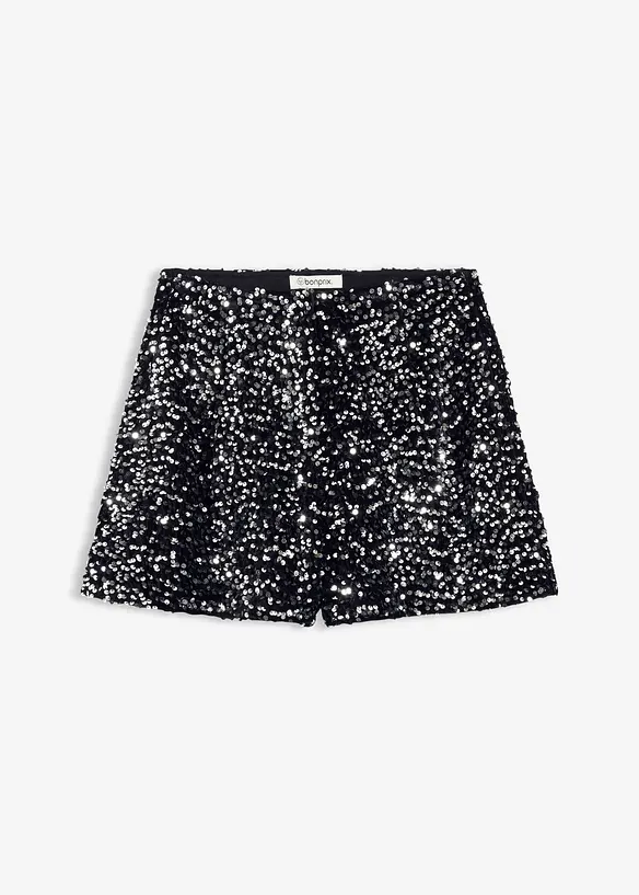 Paljettshorts, bonprix