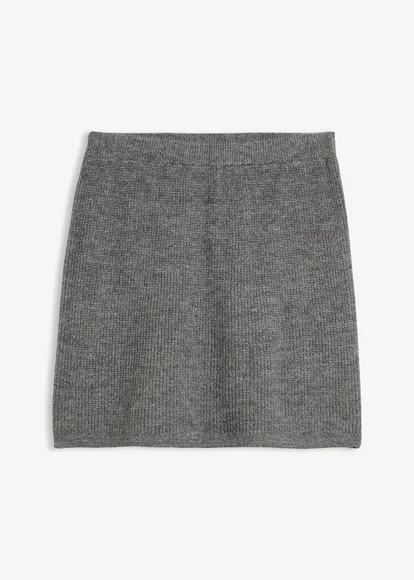 Kort, strikket skjørt, bonprix