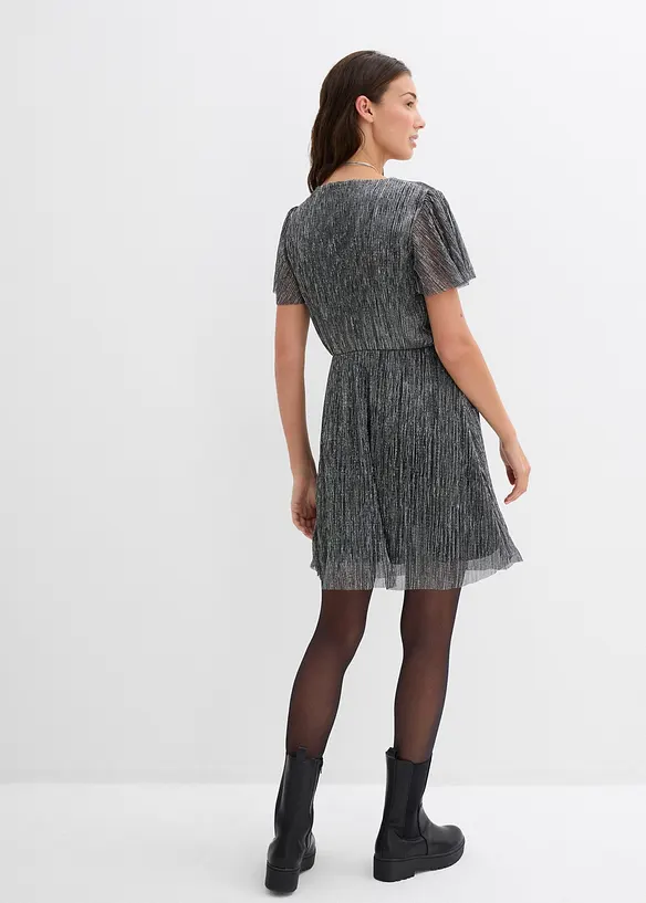 Kort glitterkjole, bonprix