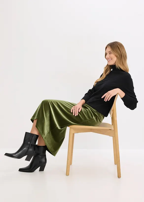 Midiskjørt, bonprix