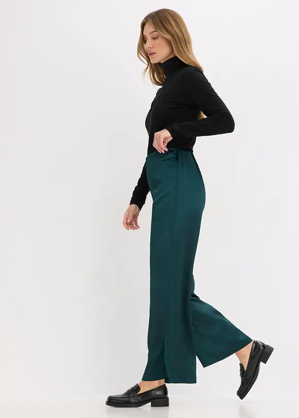 Bukse med vide ben, bonprix