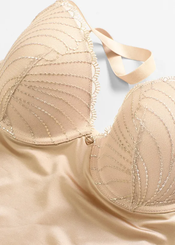 Shape vattert-BH-topp med glanseffekt og middels formende egenskaper, bonprix