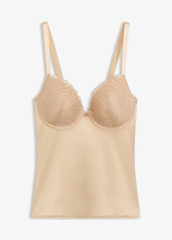 Shape vattert-BH-topp med glanseffekt og middels formende egenskaper, bonprix