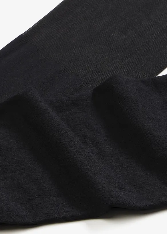 Overknee-str&oslash;mpebukse, 70 den, bonprix