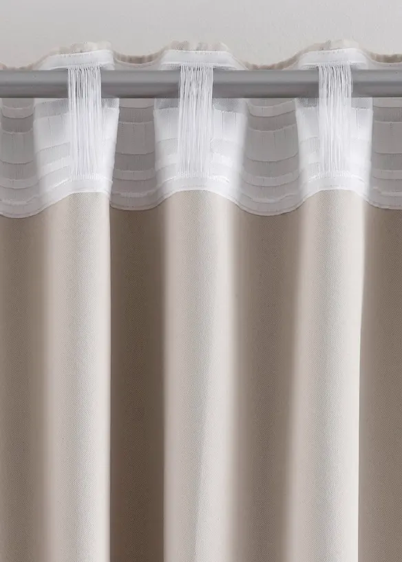 Mørkleggingsgardin, i flere størrelser (1-pack), bonprix