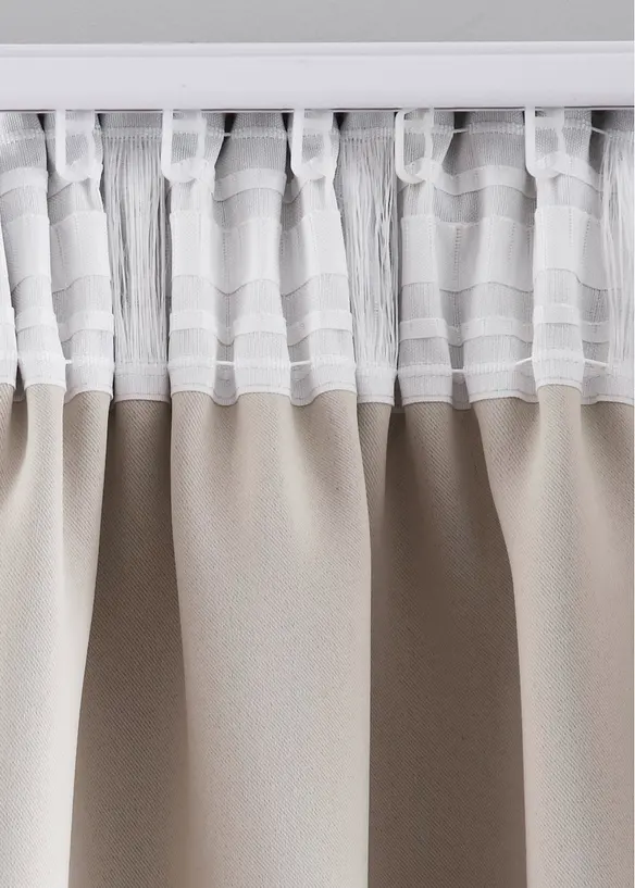 Mørkleggingsgardin, i flere størrelser (1-pack), bonprix