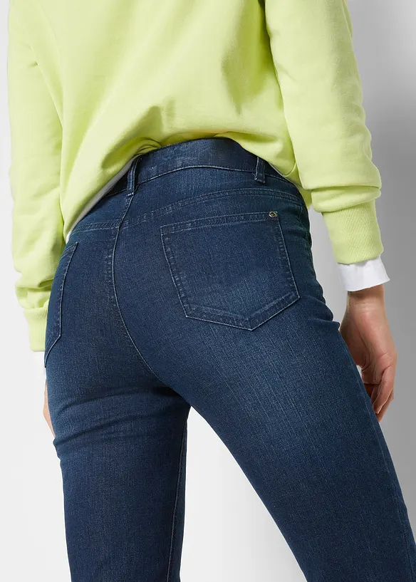Skinny-jeans High Waist, cropped, bonprix