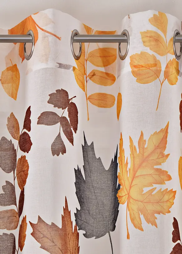 Gardin med resirkulert polyester (1-pack), bonprix