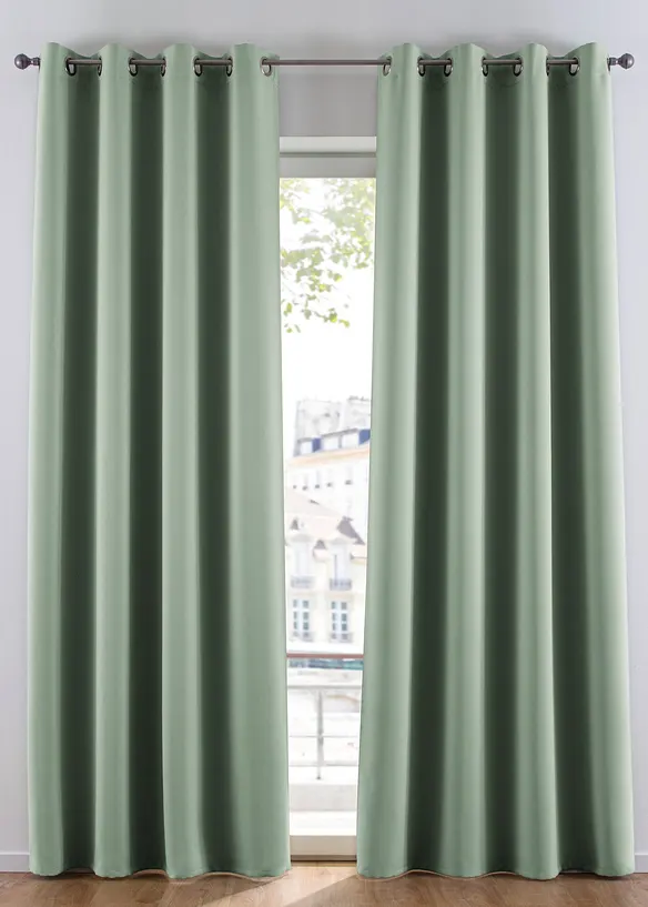 M&oslash;rkleggingsgardin, kommer i mange st&oslash;rrelser (1-pack), bonprix