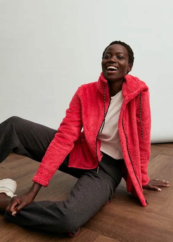 Jakke i pilefleece, bonprix