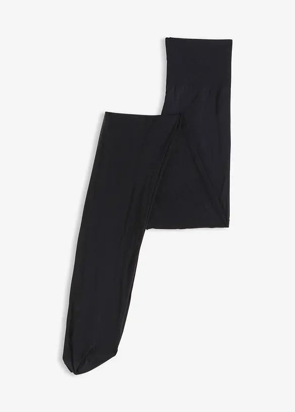 Fin strømpebukse med komfortlinning, 30 DEN, bonprix