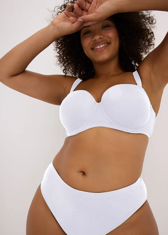 Truse med høy midje og økologisk bomull (7-pack), bonprix