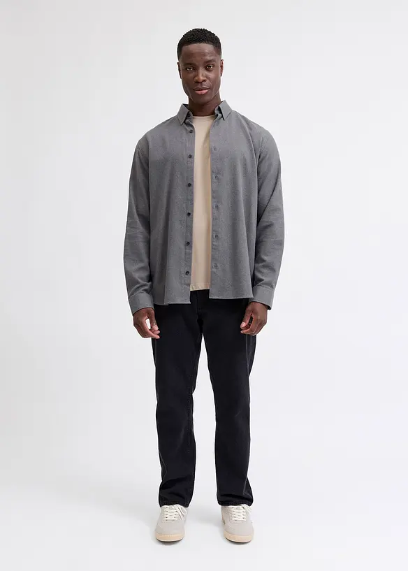 JJ REBEL-flanellskjorte av 100% bomull, J&J Rebel