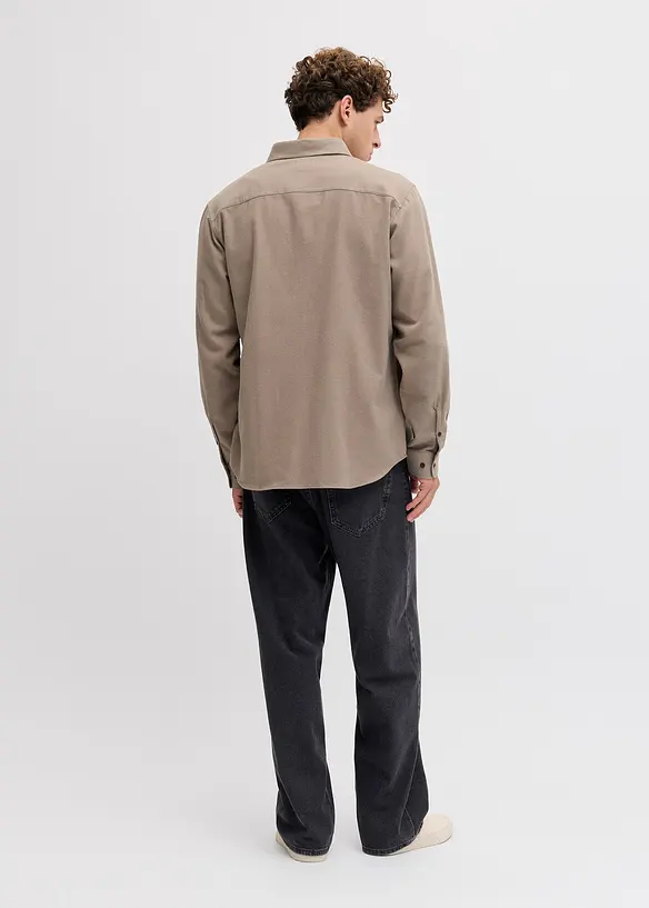 JJ REBEL-flanellskjorte av 100% bomull, J&J Rebel