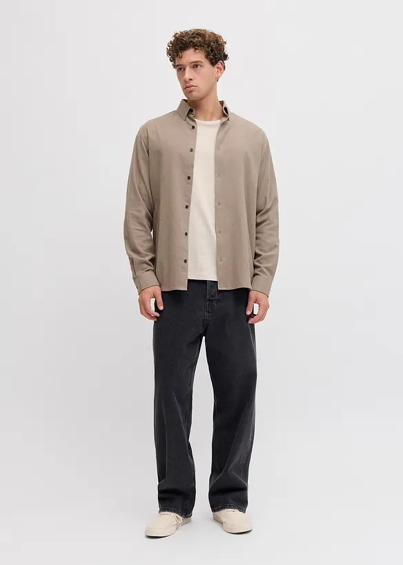 JJ REBEL-flanellskjorte av 100% bomull, J&J Rebel