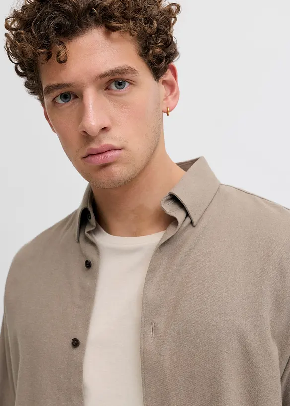 JJ REBEL-flanellskjorte av 100% bomull, J&J Rebel