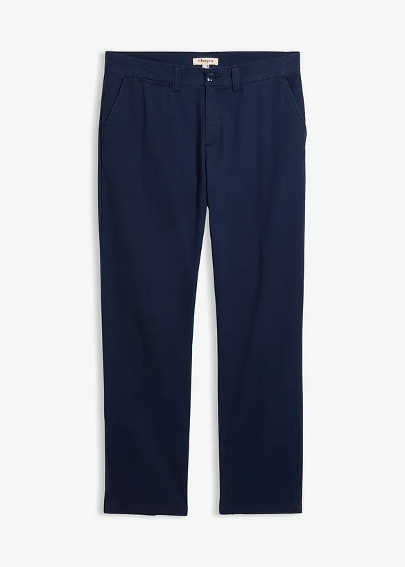 Chinos i ren bomull og Regular Fit-modell, Straight, bonprix