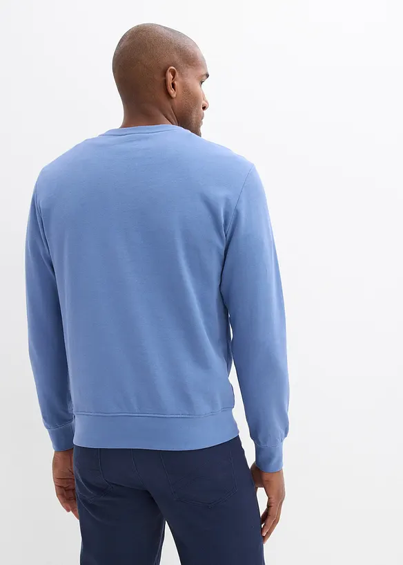 Sweatshirt i 100% &oslash;kologisk bomull (2-pack), bonprix