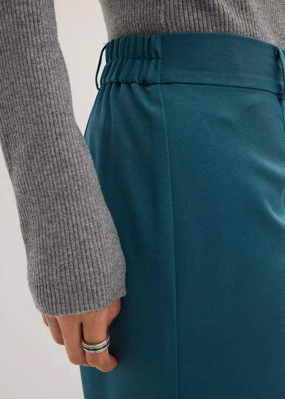 Vid bukse med komfortlinning, bonprix