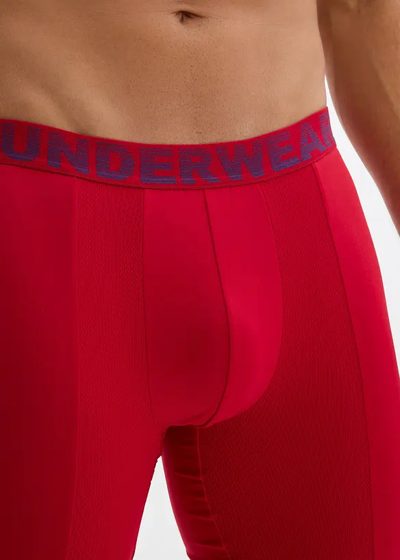 Lang boksershorts i ettersittende modell (2-pack), bonprix