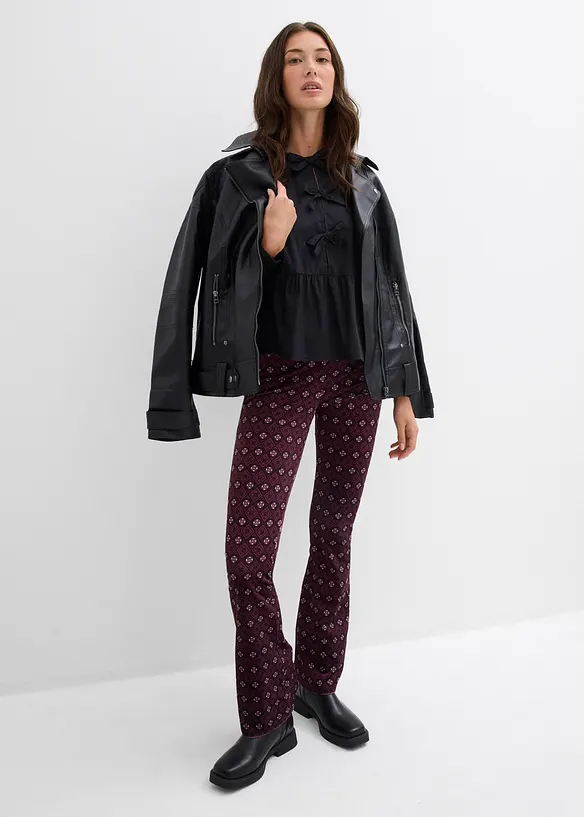 Bluse med sløyfedetaljer, bonprix