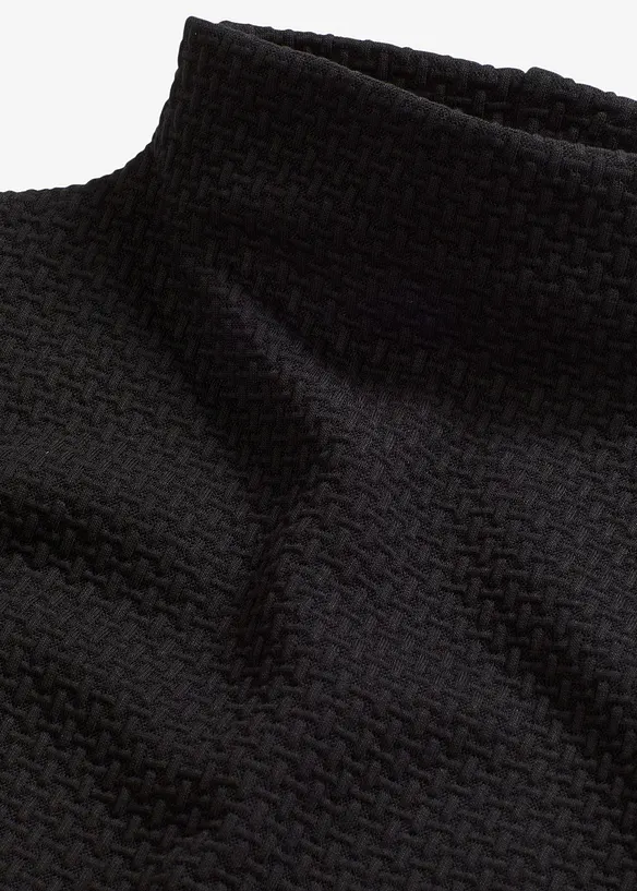 Sweatshirt med st&aring;krage, bonprix