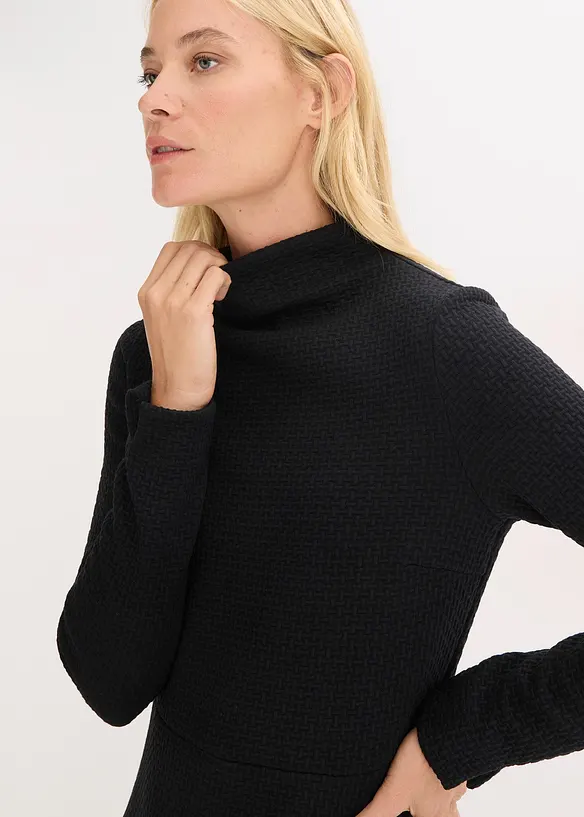 Utsvingt midikjole, bonprix